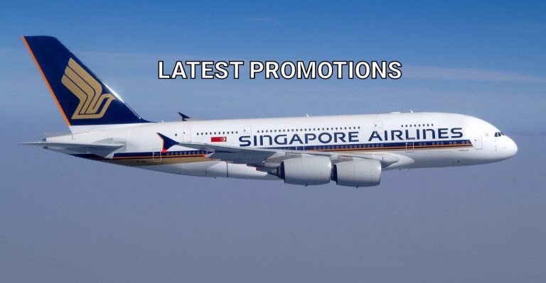 Singapore Airlines Promotions: 50% off, fares from GBP512