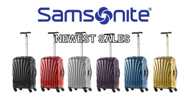 Samsonite Sales: 10% Off, Free Delivery & more