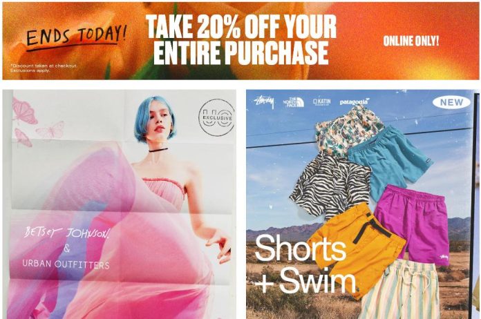 Urban Outfitters - 20% OFF all orders