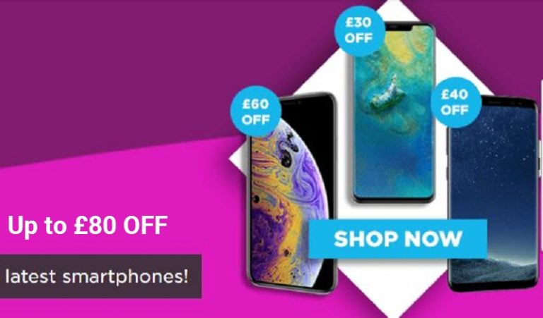 Envirofone - Up to £80 OFF - May 2019