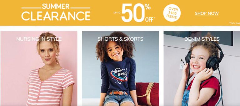 Save up to 50% OFF Vertbaudet Summer Clearance