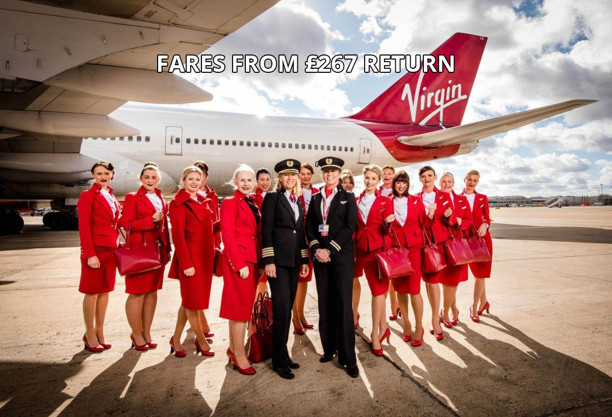 Virgin Atlantic Flight Deals for Apr 2024 Airfares from £260 UK dealpal