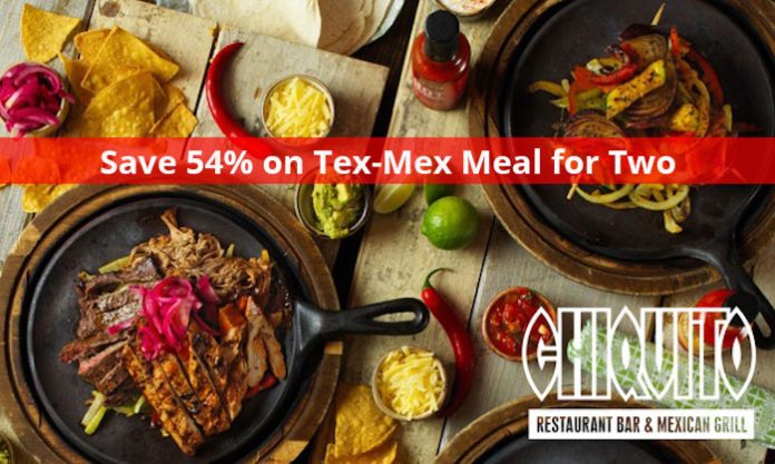 Chiquito: Save 54% on Tex-Mex Meal for Two
