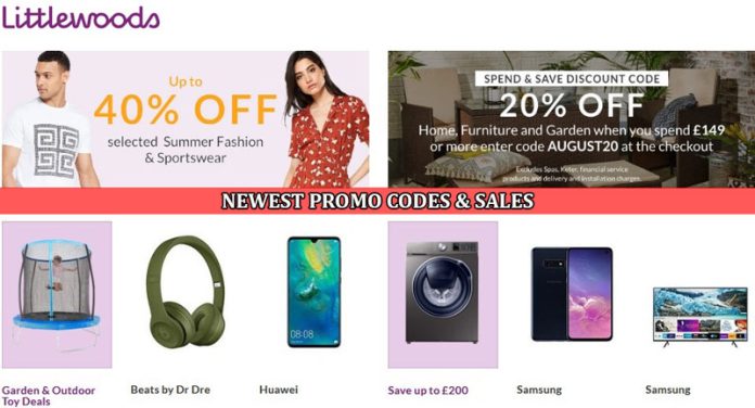 Littlewoods Newest Discount Codes & Sales for 2019
