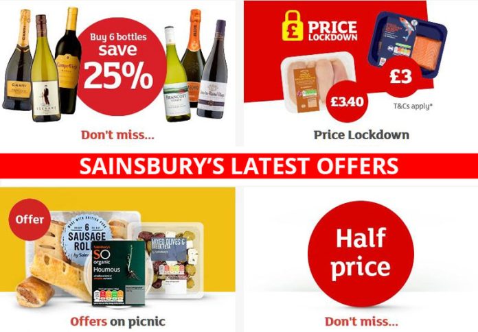 Sainsbury's Latest Discount Codes & Sales for 2019