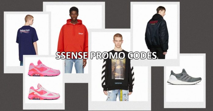 SSENSE promotions for 2019
