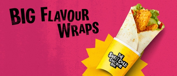 McDonalds Wrap of the day - The Sweet Chilli Chicken One