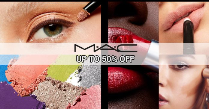 MAC Cosmetics Sale up to 50% off