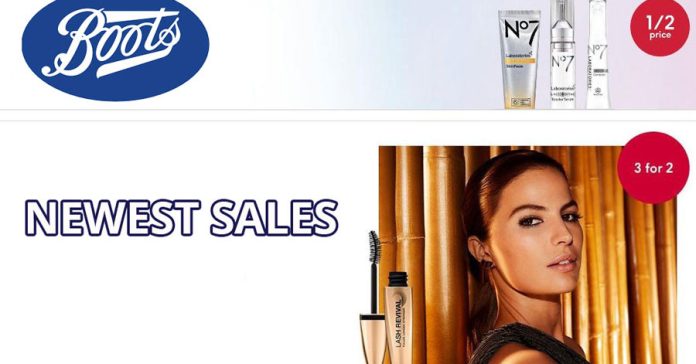 Boots Newest Discount Codes & Sales