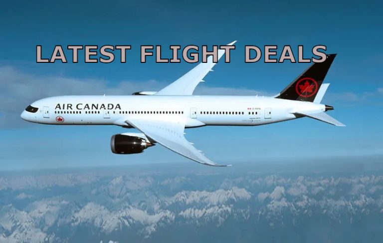 Air Canada flight deals